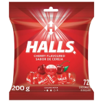 Halls Cherry Lozenges 200g - 72's
